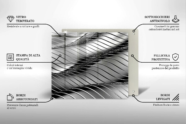 Copri piano cottura Struttura in metallo 3D