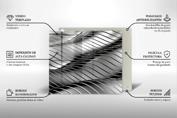 Copri piano cottura Struttura in metallo 3D