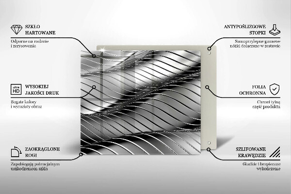 Copri piano cottura Struttura in metallo 3D