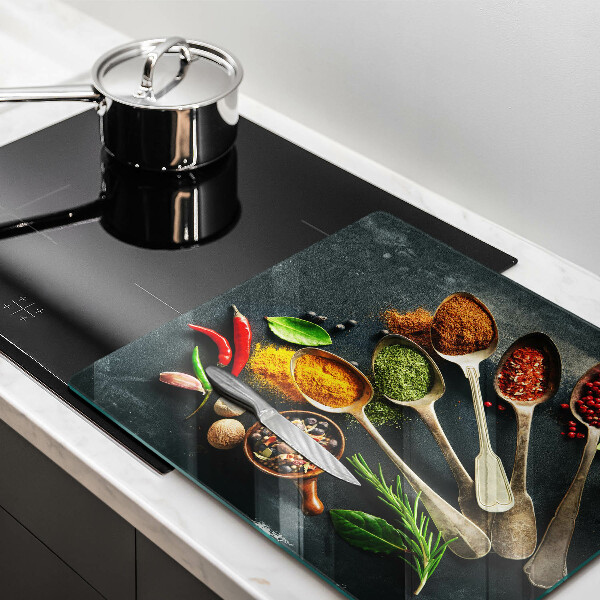 Copertura piano induzione Cucchiai da cucina di spezie