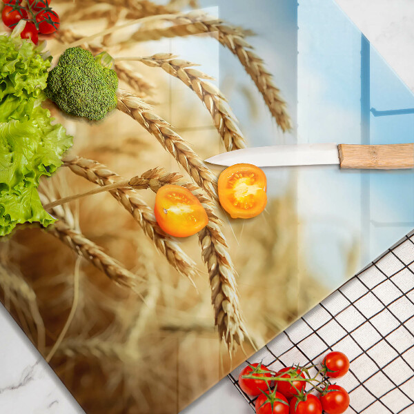 Copri piano cottura Spighe di cereali nel campo