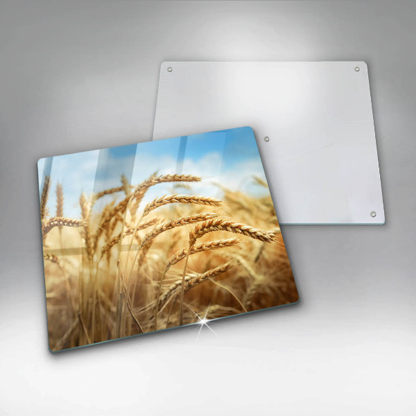 Copri piano cottura Spighe di cereali nel campo