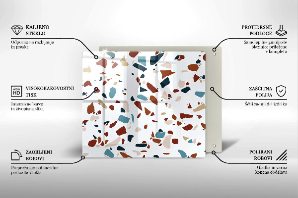 Copertura piano induzione Pietra decorativa