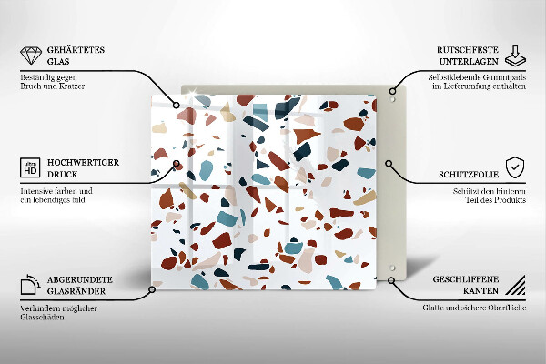 Copertura piano induzione Pietra decorativa