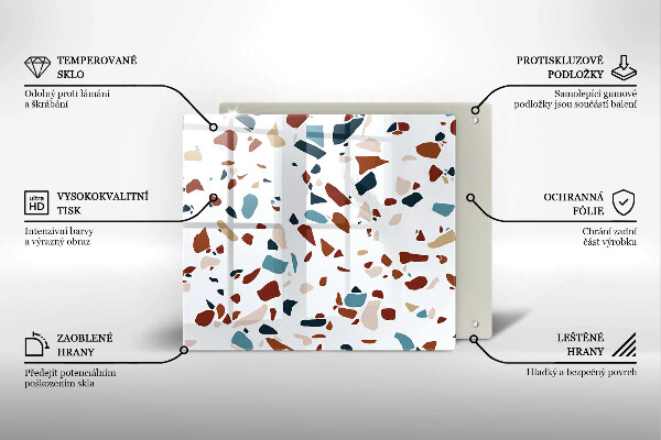 Copertura piano induzione Pietra decorativa