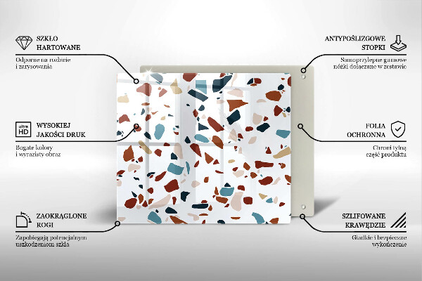 Copertura piano induzione Pietra decorativa