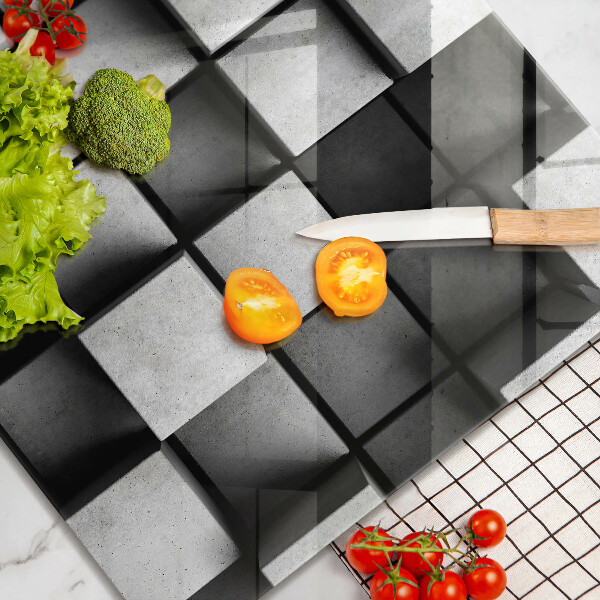 Copertura piano induzione Sfondo di geometria 3D