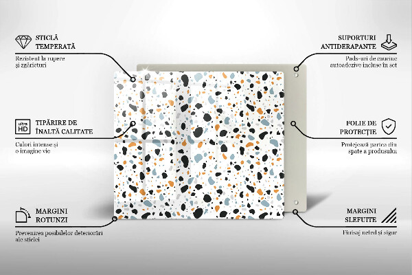 Copertura piano induzione Gres decorativo