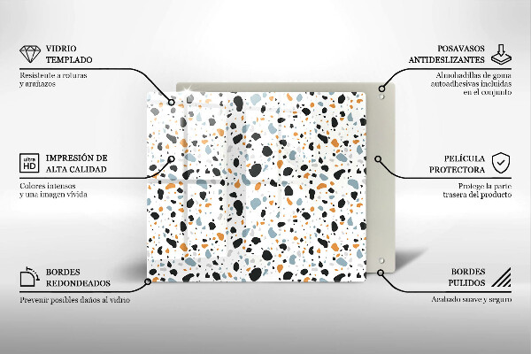 Copertura piano induzione Gres decorativo