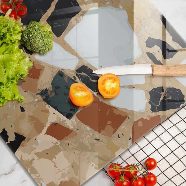 Copertura piano induzione Piatto con pietre decorative