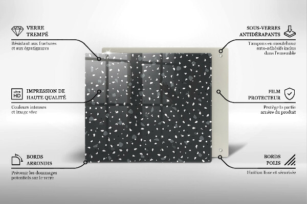 Copertura piano induzione Pietra decorativa