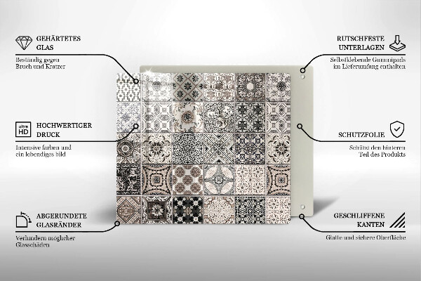 Copri piano cottura Piastrelle decorative