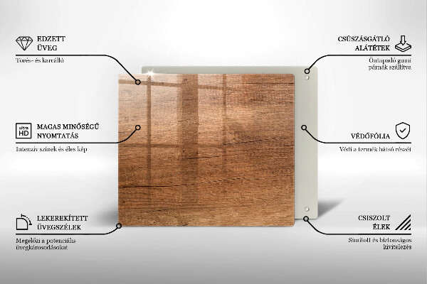 Copri piano cottura Struttura del legno
