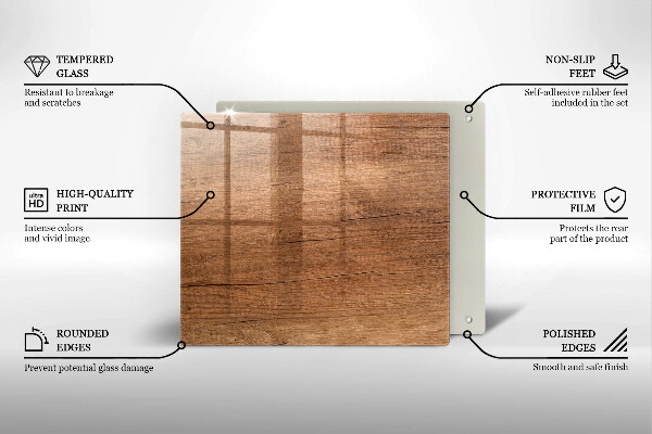 Copri piano cottura Struttura del legno