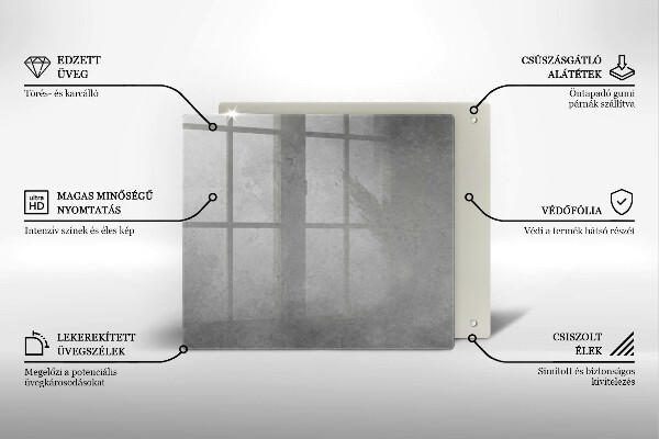 Copri piano cottura Fondo di struttura concreta