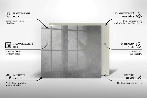 Copri piano cottura Fondo di struttura concreta