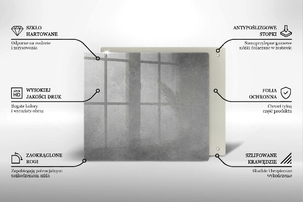 Copri piano cottura Fondo di struttura concreta