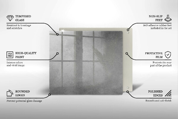 Copri piano cottura Fondo di struttura concreta