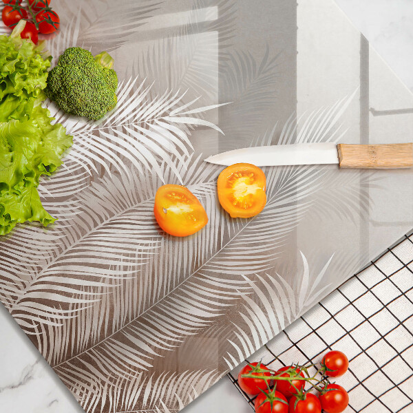 Copri piano cottura Foglie di vegetazione boho