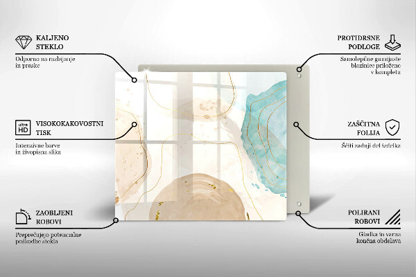 Copri piano cottura Forme boho luminose