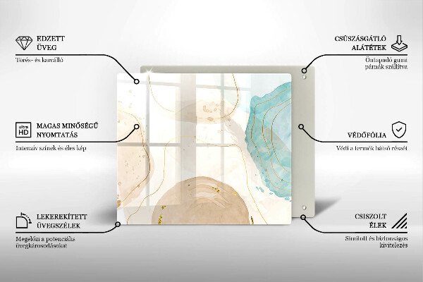 Copri piano cottura Forme boho luminose