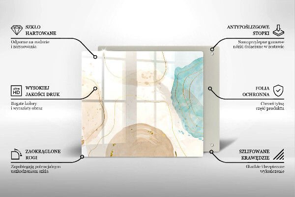 Copri piano cottura Forme boho luminose