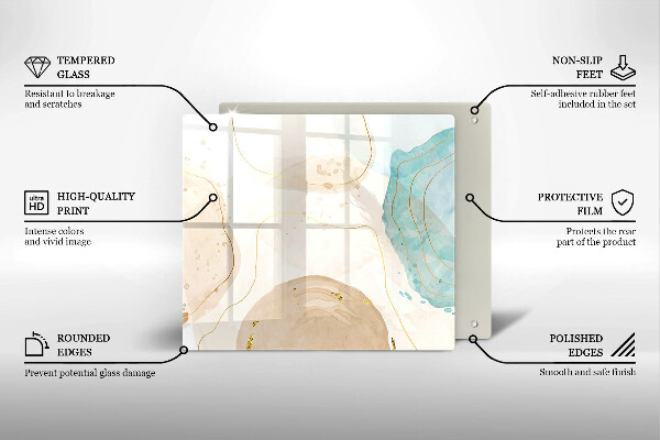 Copri piano cottura Forme boho luminose