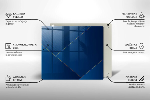 Copertura piano induzione Sfondo moderno