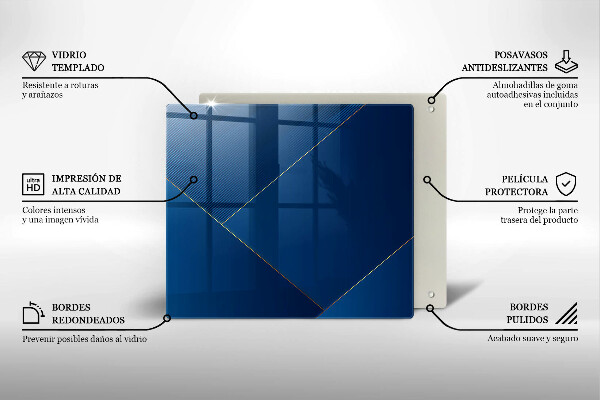 Copertura piano induzione Sfondo moderno