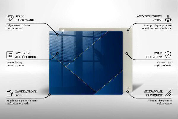 Copertura piano induzione Sfondo moderno