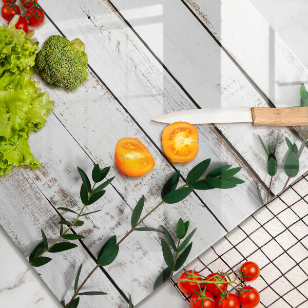 Copertura piano induzione Vecchie tavole e foglie