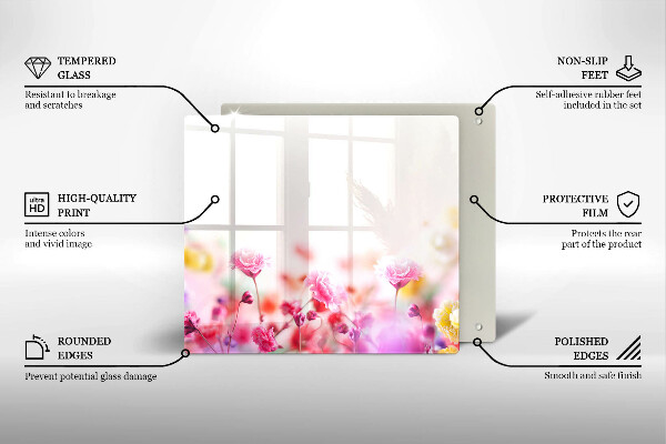 Copertura piano induzione Prato fiorito