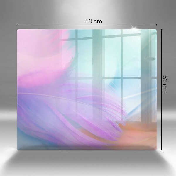 Copertura piano induzione Piume pastello