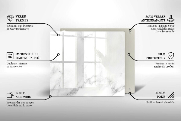 Copertura piano induzione Marmo moderno
