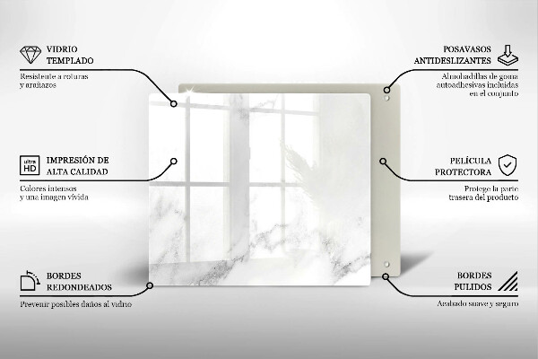 Copertura piano induzione Marmo moderno