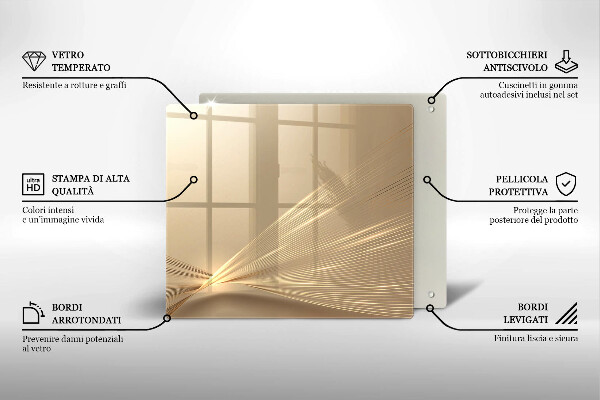Copri piano cottura Astrazione moderna