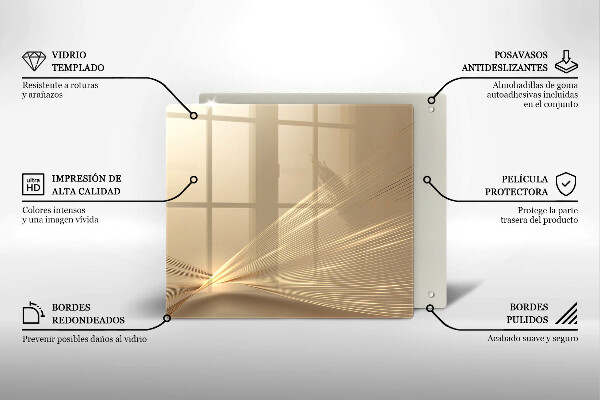 Copri piano cottura Astrazione moderna