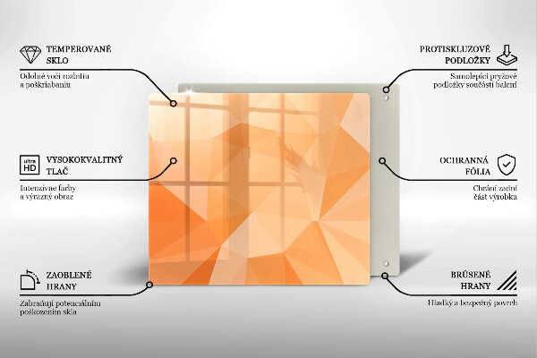Copri piano cottura Sfondo geometrico