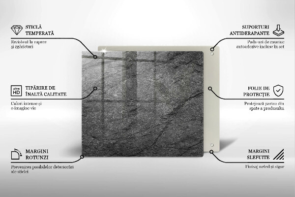 Copri piano cottura Trama di pietra