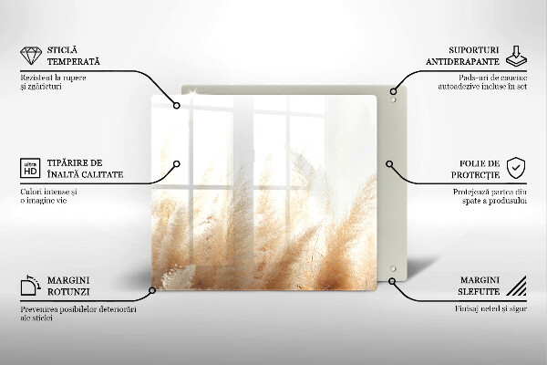 Copri piano cottura Erba della pampa