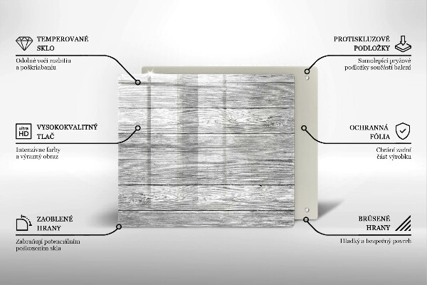 Copri piano cottura Vecchie tavole di legno
