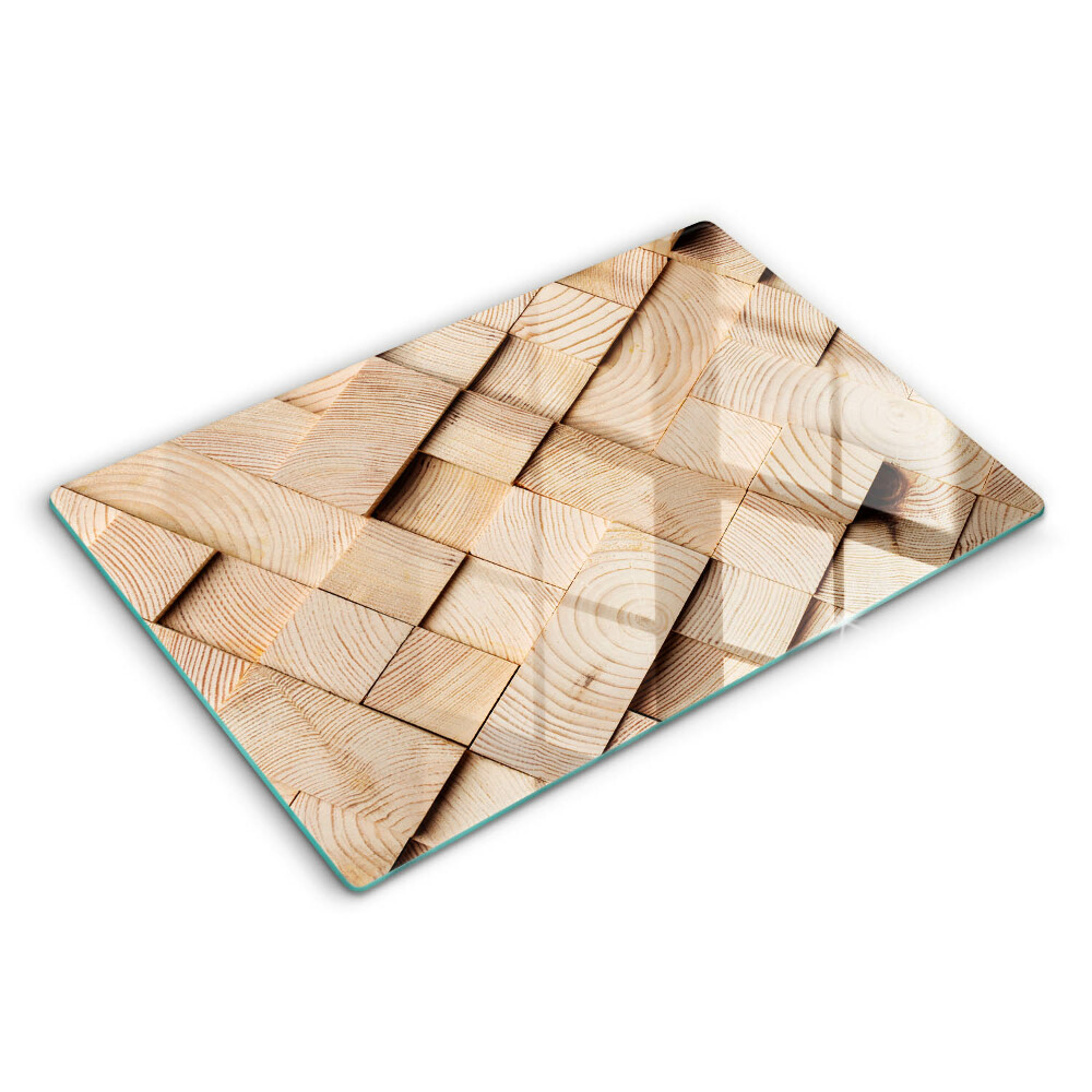 Protezione piano cottura Quadrati di legno