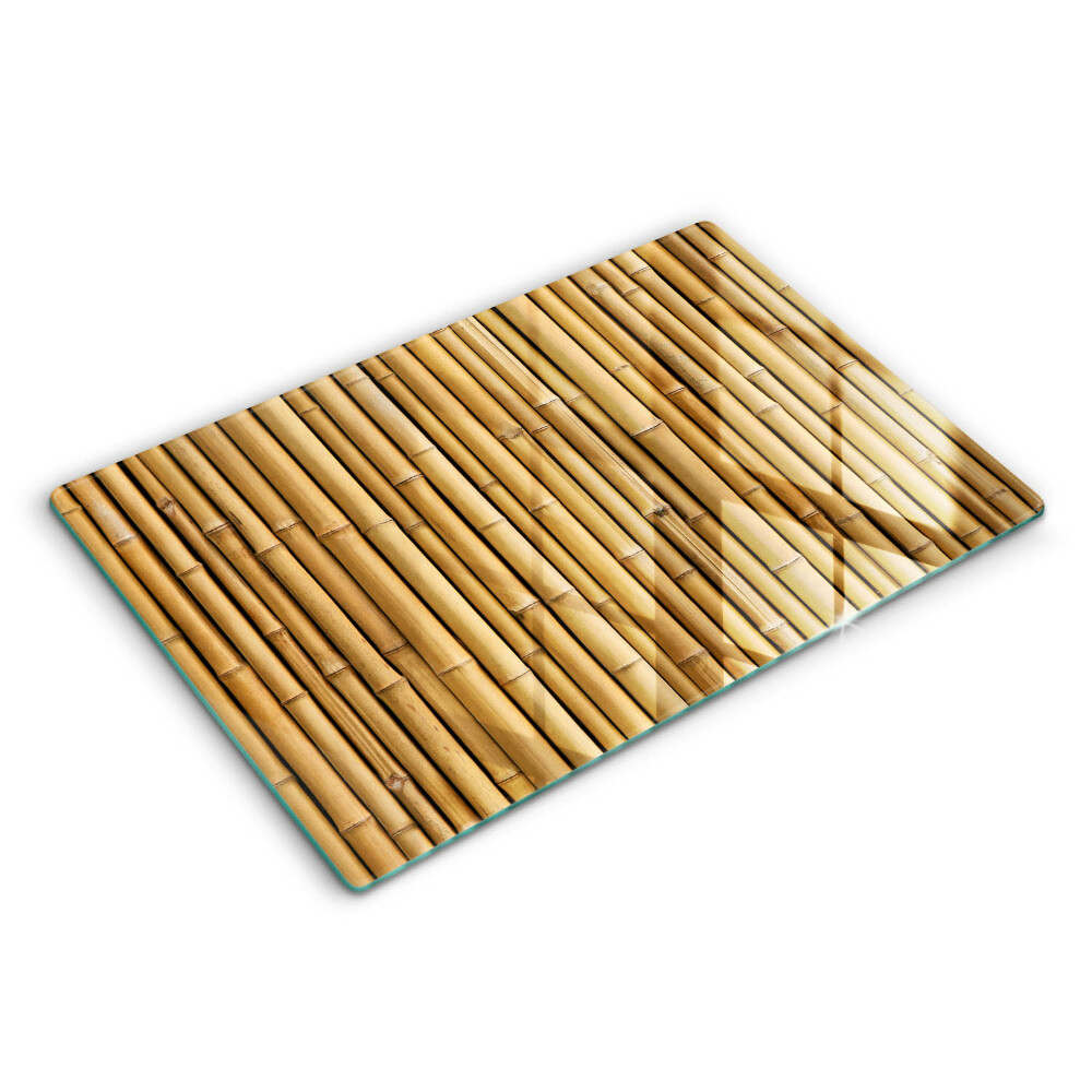Copri piano cottura Bambù boho naturale