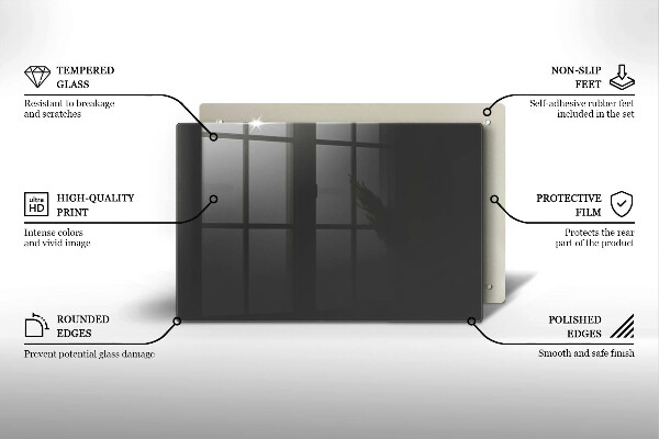 Copri piano cottura Colore grigio