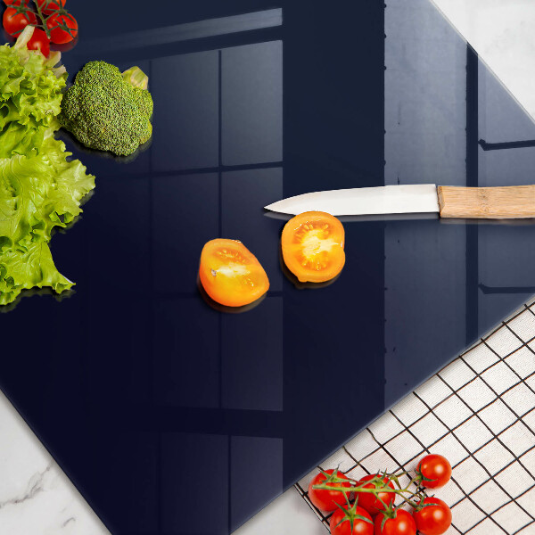 Copri piano cottura blu navy