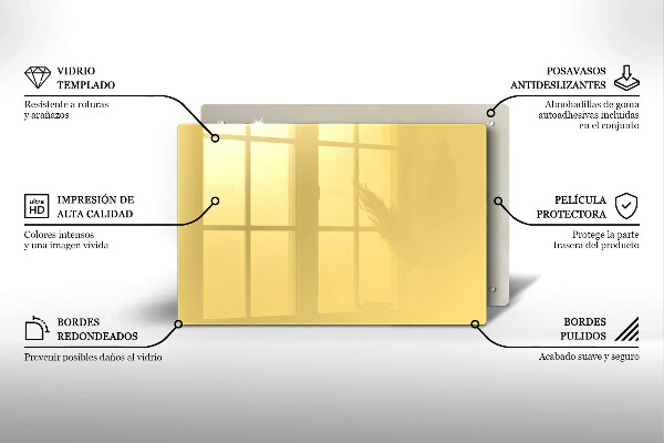 Copri piano cottura Giallo