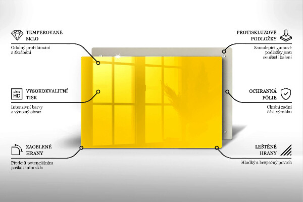 Copri piano cottura Giallo