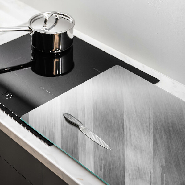 Copri piano cottura Sfondo con struttura in metallo