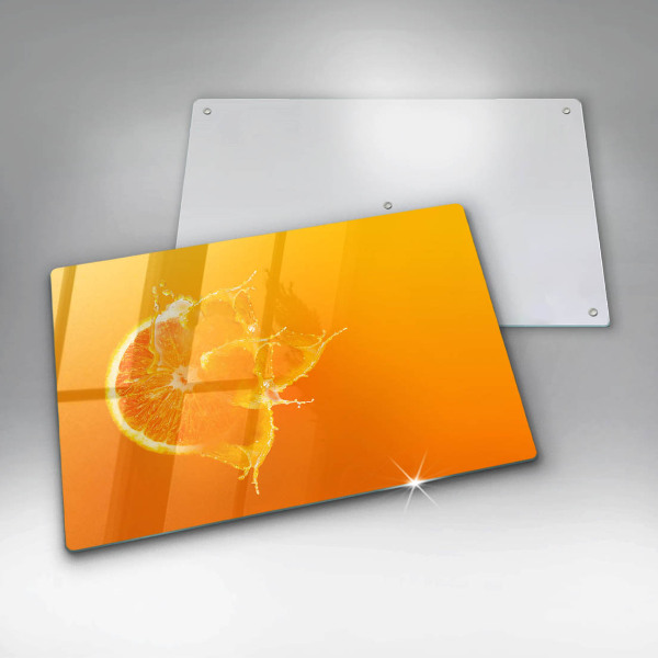 Protezione piano cottura Succoso frutto arancione