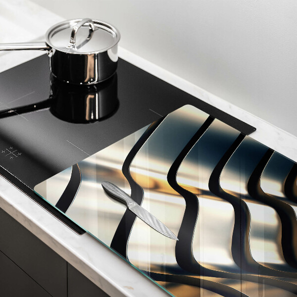 Copri piano cottura Forme metalliche 3D